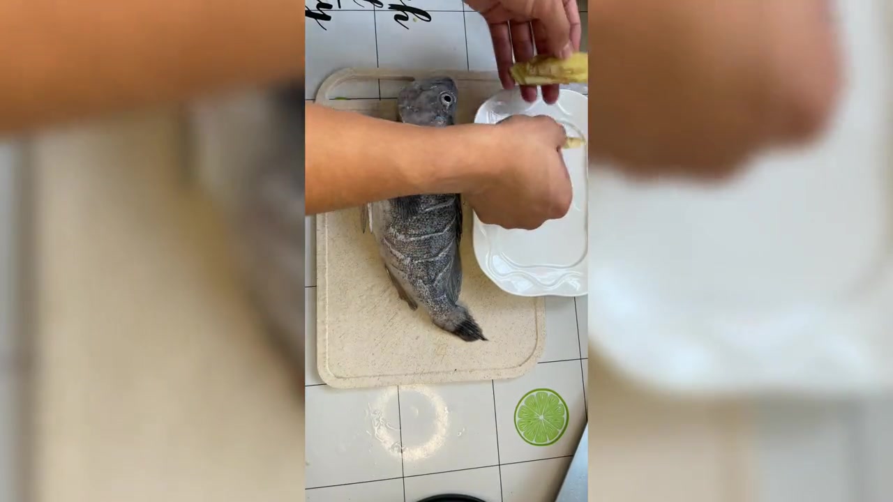清蒸黑头鱼,家常做法轻松学