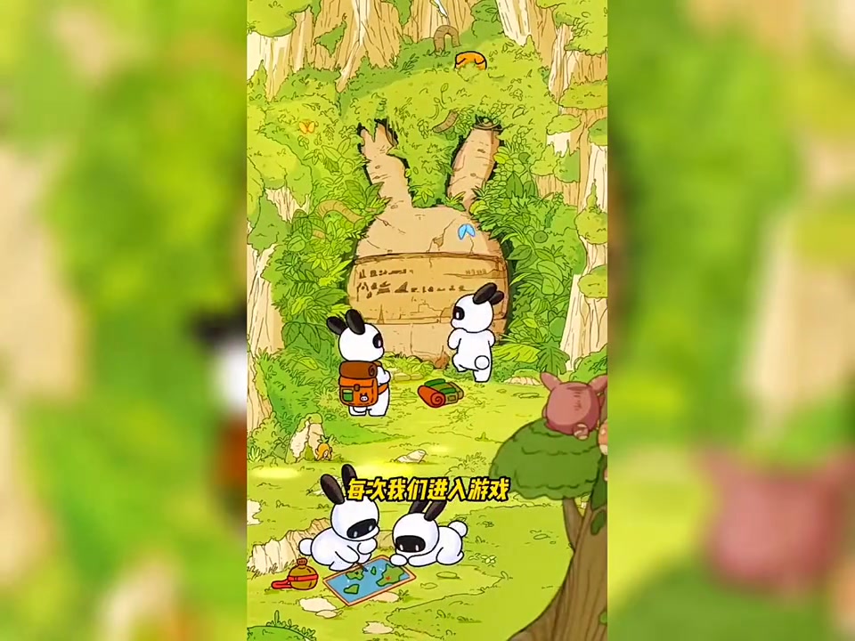 小兔子变玉兔女神,偷吃烤鸭草莓超可爱