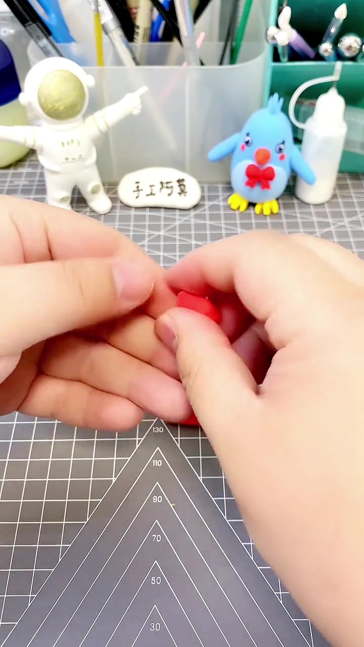 简单超轻粘土小鸭子教程，幼儿园亲子手工项目