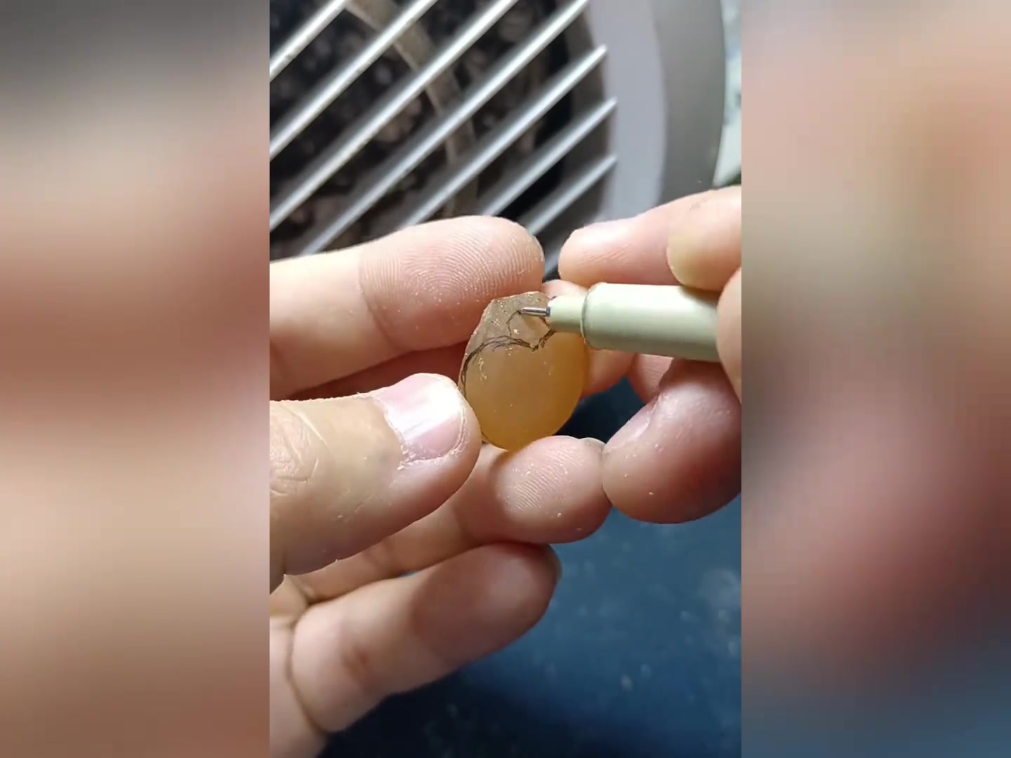 鱼惊石雕刻教程，打造个性化小艺术品