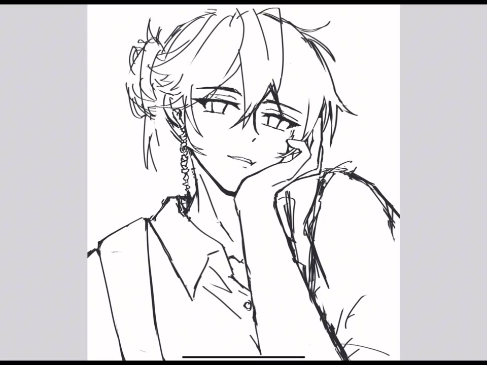 绘制小众男头,ins风格轻松搞定