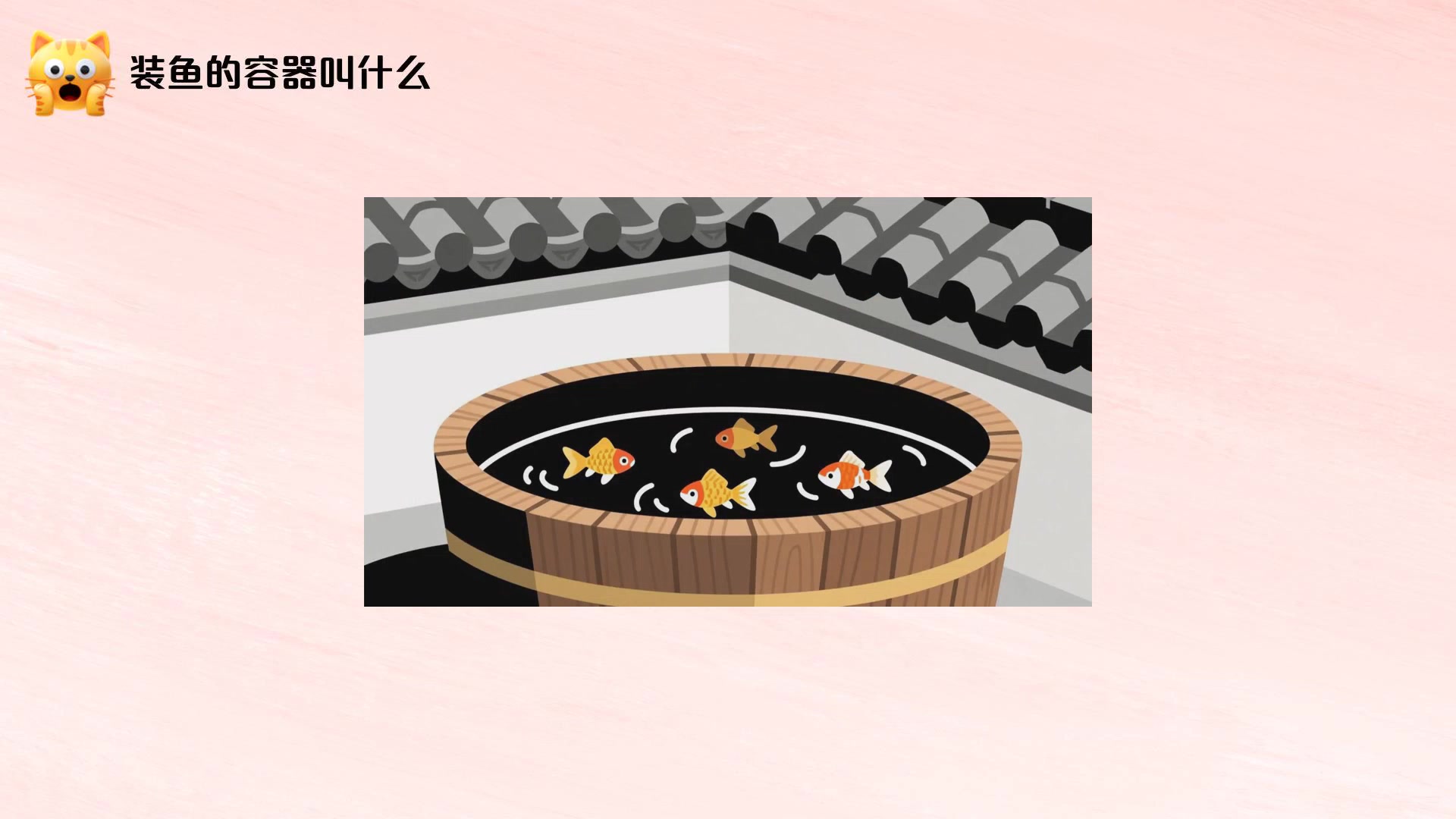 装鱼的容器叫什么